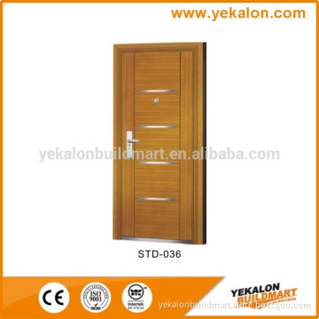 Yekalon STD-036 Frosted heat transfer security stainless steel grill door